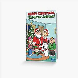 Family Guy Christmas Greeting Card