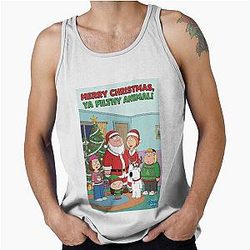Family Guy Christmas Card Tank Top