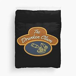 The Drunken Clam Family Guy Duvet Cover