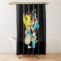 Family Guy Fight Scene Shower Curtain