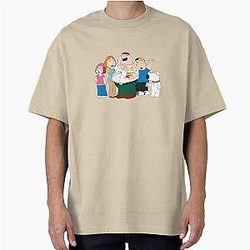 The Griffins Family Guy Hand Drawn T-Shirt