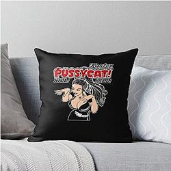 Faster Pussycat Kill Kill Fashion Graphic T Shirts For Women Funny graphic Tee mens or boys vintage customize t shirt throw pillow