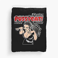 Faster Pussycat Kill Kill Fashion Graphic T Shirts For Women Funny graphic tee shirt for boys Mens Vintage Customizable T-Shirt Duvet