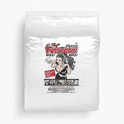 Faster Pussycat Kill Kill Weird Russ Meyer Movie Duvet Cover