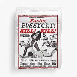 Faster Pussycat Kill Russ Meyer Classic Duvet Cover