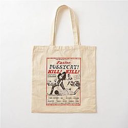Faster Pussycat Kill Russ Meyer Tribute Cotton Tote Bag