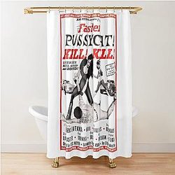 Faster Pussycat Kill Shower Curtain