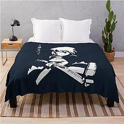 Saber Fate Stay Night Anime Throw Blanket