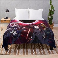 Fate Stay Night Anime Throw Blanket