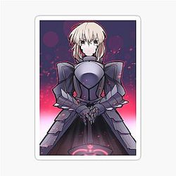 Saber Alter Fate Stay Night Otaku Sticker