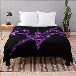 Fate Stay Night Logo Color Throw Blanket