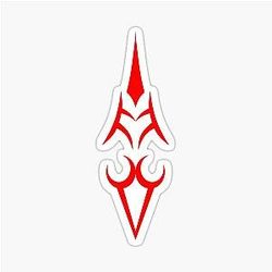 Fate Stay Night Shirou Command Seal Sticker