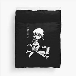 Saber Fate stay night Anime Duvet Cover