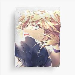 Saber Fate Stay Night Anime Duvet Cover