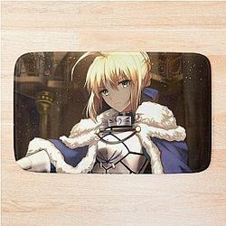 Saber Fate Stay Night Bath Mat