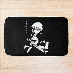 Saber Fate Stay Night Anime Fan Art Bath Mat