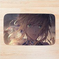 Saber Fate Stay Night Design for Fan Bath Mat