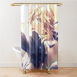 Saber Fate Stay Night Anime Shower Curtain