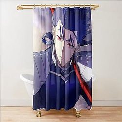 Fate Stay Night Lancer Anime Heroic Warrior Curtain