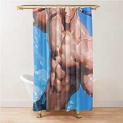 Fate Stay Night Anime Ocean Battle Shower Curtain