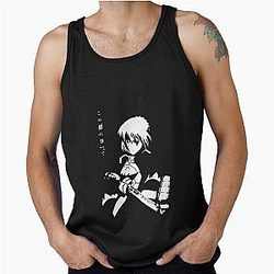 Saber Fate Stay Night Anime Fan Art Tank Top