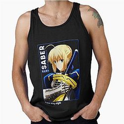 Saber Fate Stay Night Tank Top