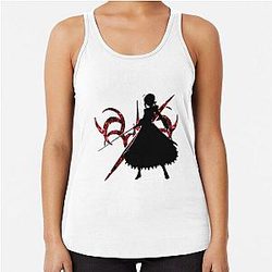 Fate Stay Night - Saber Galaxy Racerback Tank