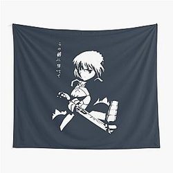 Saber Fate Stay Night Anime Fan Art Tapestry