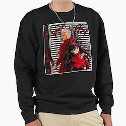 Rin Tohsaka and Archer - Fate Stay Night Pullover Sweatshirt