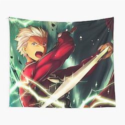 Archer Fate Stay Night Anime Crimson Thunder Tapestry