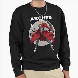 Fate Stay Night Unlimited Blade Works Anime Archer Pullover Hoodie