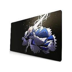 Fate Stay Night Anime Large Computer Gaming Mouse pad Saber Fate Grand Order Gaming Desk mat