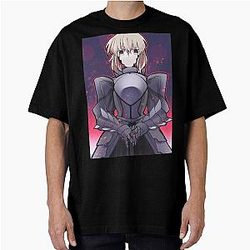 Saber Alter Fate Stay Night Otaku Oversized T-Shirt