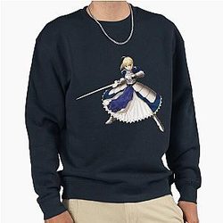 Fate Stay Night Saber Pullover Sweatshirt