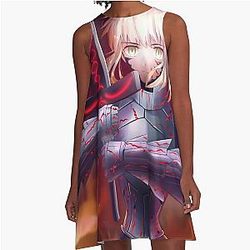 Saber Fate/Stay Night A-Line Dress