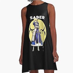 Unlimited Blade Works Fate Stay Night Anime Saber Dress