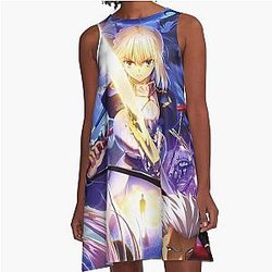 Fate Stay Night Servant A-Line Dress