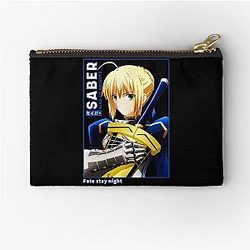 Saber Fate Stay Night Zipper Pouch