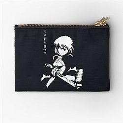 Saber Fate stay night Anime zipper pouch