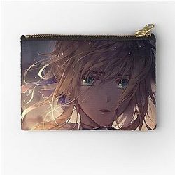 Saber Fate Stay Night Design for Fan Zipper Pouch