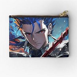 Fate Stay Night Anime Dark Spear Wielder Gritty Battlefield Zipper Pouch