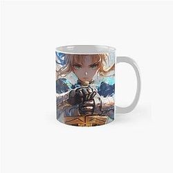 Saber Fate Stay Night Glorious Sword of Radiant Resolve Classic Mug
