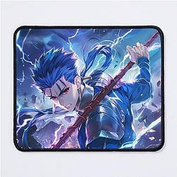 Fate Stay Night Anime Lightning Spear Mouse Pad