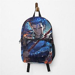 Fate Stay Night Lancer Dark Gritty Battlefield Backpack