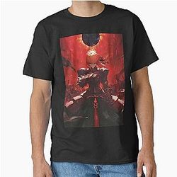 Saber Alter Fate Stay Night Classic Warrior T-Shirt