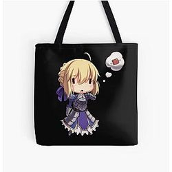 Fate Stay Night Saber Tote Bag