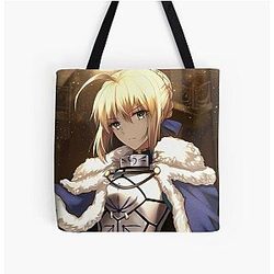 Saber Fate Stay Night Fate Zero All Over Print Tote Bag