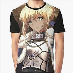 Fate: Stay Night Futuristic Graphic T-Shirt