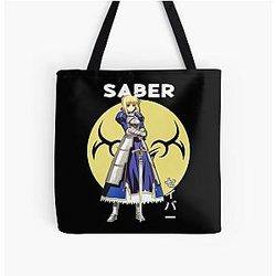 Fate/Stay Night Saber All Over Print Tote Bag