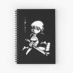 Fate Stay Night Anime Spiral Notebook